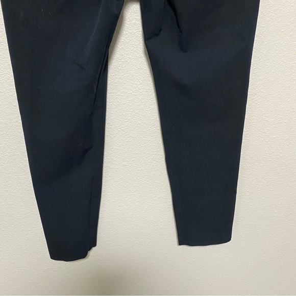 Eileen Fisher Dark Navy Blue Pull on Trousers - Picture 7 of 11